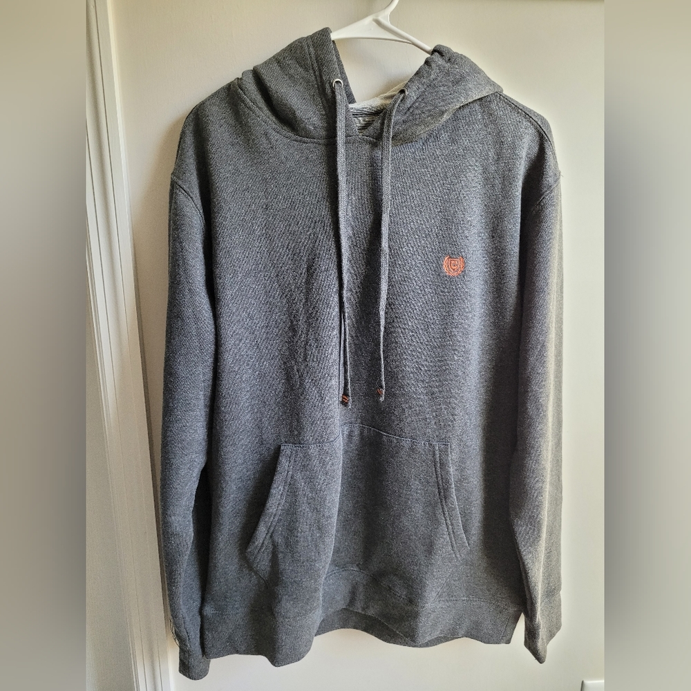 Men's Gray Hoodie Chaps